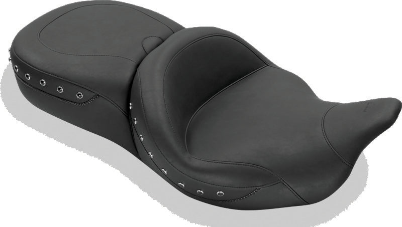 Mustang Motorcycle Mustang 08-21 Harley Electra Glide,Rd Glide,Rd King,Str Glide Super Tour 1PC Seat Blk Pearls - Black 79547 79547 Photo - Primary