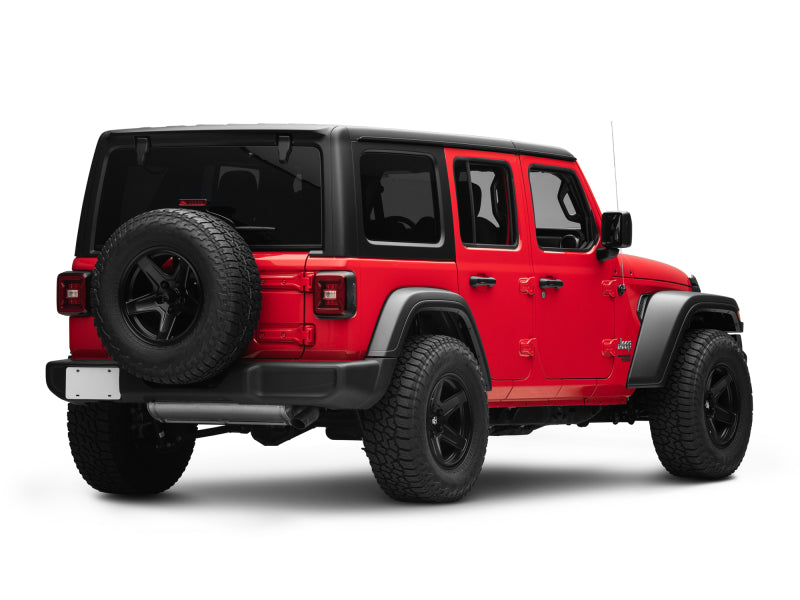 Raxiom 18-22 Jeep Wrangler JL LED Tail Lights- Black Housing - Red Lens J132754-JL J132754-JL Photo - Close Up
