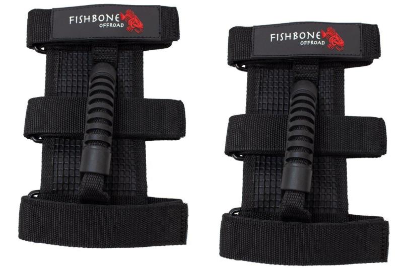 Fishbone Offroad Grab Handles w Three Straps FB55153