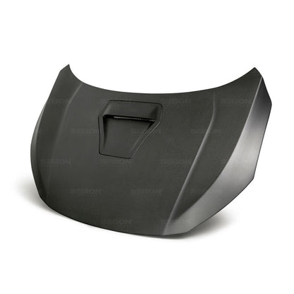 Seibon Carbon Fiber Hood for 2017-2021 Honda Civic Type R HD17HDCVR-OE-DRY Photo - Primary