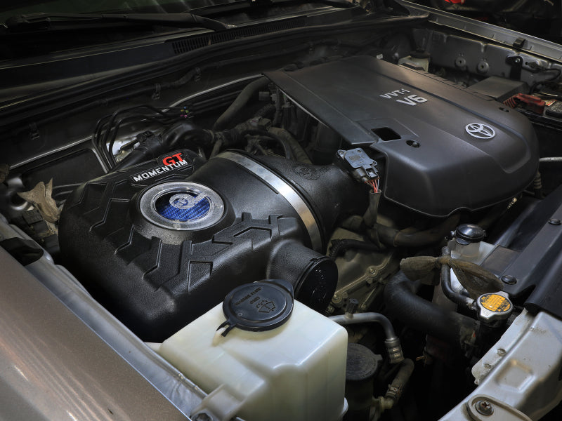 aFe Momentum Gt Pro 5R Cold Air Intake System Toyota Tacoma 05-11 V6-4.0L 54-76004 Photo - Mounted
