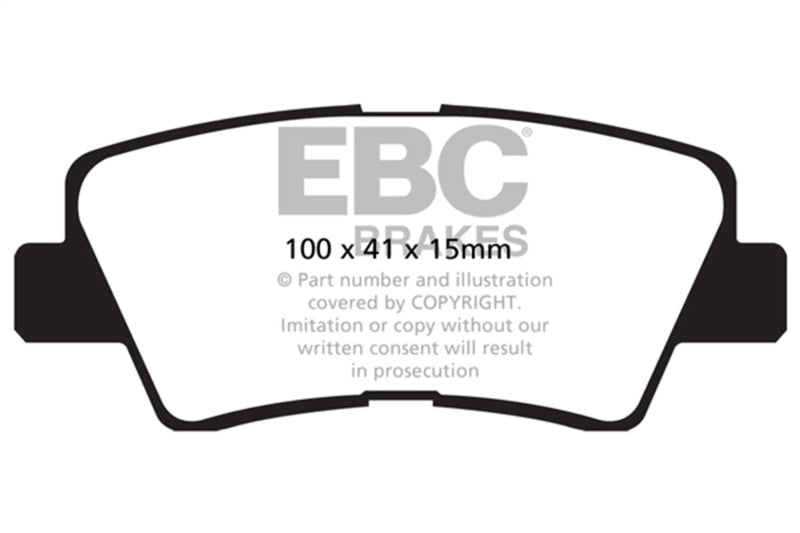 EBC Disc Brake Pad Set DP42031R Photo - Primary