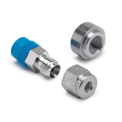 Autometer Fitting, Thermocouple Compress, 3/16", 1/8" Nptf Male, Stainless 5255 Photo - Primary