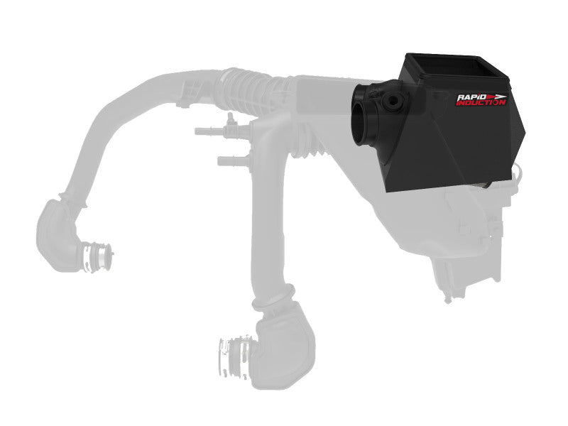 Rapid Induction Cold Air Intake System w/Pro Dry S Filter 19-20 Ford Edge V6 2.7L (tt) 52-10003D 52-10003D Photo - Unmounted