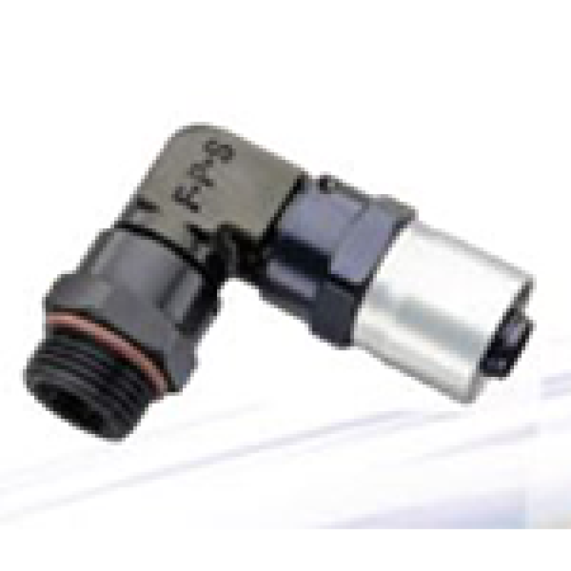 Fragola -6AN x 90 Degree Sport Crimp Hose End x -8AN Male ORB (3/4-16) 3109768 3109768 Photo - Primary