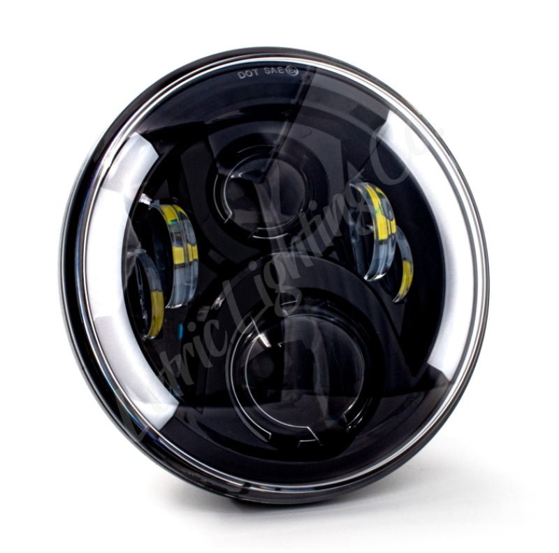 Letric Lighting 7in Intgrd W/Swtchbk T/S Blk LLC-DHL-7TS LLC-DHL-7TS Photo - Primary
