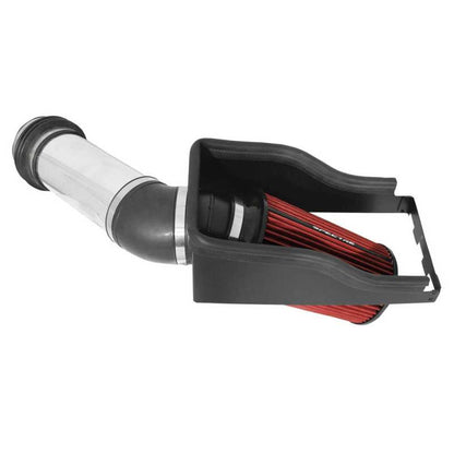 Spectre 99-03 Ford F250/350 V8-7.3L DSL Air Intake Kit - Polished w/Red Filter 9922 9922 Photo - Primary