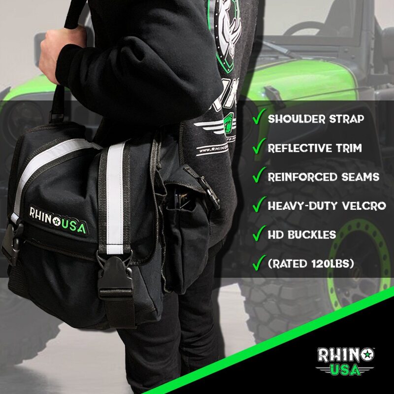 Rhino USA Ultimate Recovery Gear Storage Bag (Black) RNO-RECOVERY-BAG RNO-RECOVERY-BAG User 2