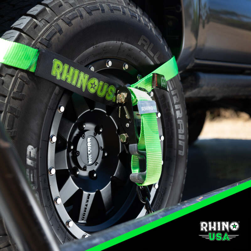 Rhino USA Lasso Straps; Basket Straps - Black LASSO-STRAPS-BLK LASSO-STRAPS-BLK User 2