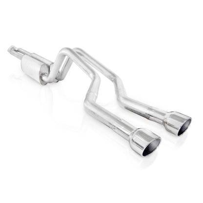 Stainless Works 2006-09 Trailblazer SS 6.0L 2-1/2in Chambered Exhaust Y-Pipe Center Bumper Exit TBTDCBCO TBTDCBCO Photo - Primary