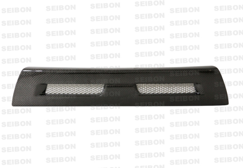 Seibon 08-10 Mitsubishi Lancer Evo X Carbon Fiber Front Grill FG0809MITEVOX-S Photo - Primary