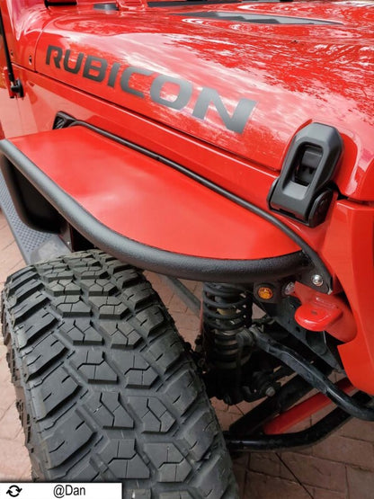 Fishbone Offroad JL/JT Front Steel Tube Fenders FB23208F FB23208F Photo - lifestyle view