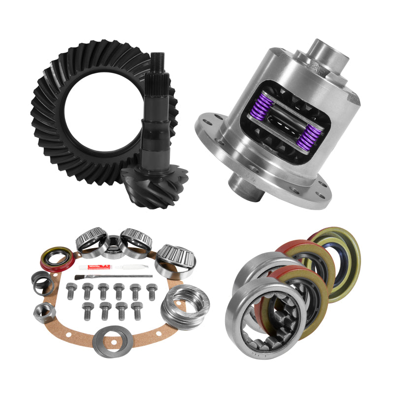 Yukon Gear & Axle Yukon 7.5in/7.625in GM 3.23 Rear Ring & Pinion Install Kit 28 Spline Positraction Axle Bearings YGK2244 YGK2244 Photo - Primary