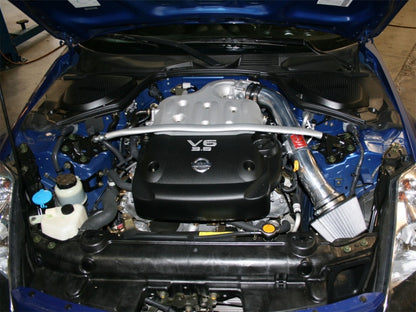 aFe Takeda Stage-2 Pro DRY S Cold Air Intake System: Nissan 350Z 03-06/Inf TR-3001P Photo - Mounted