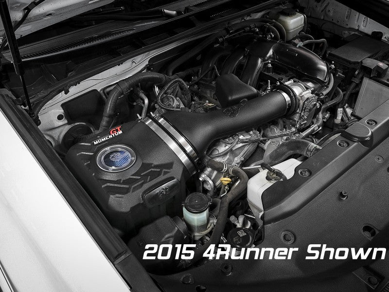 aFe Momentum GT Pro 5R Cold Air Intake System 07-17 Toyota FJ Cruiser V6-4.0L 50-70095R 50-70095R Photo - Mounted