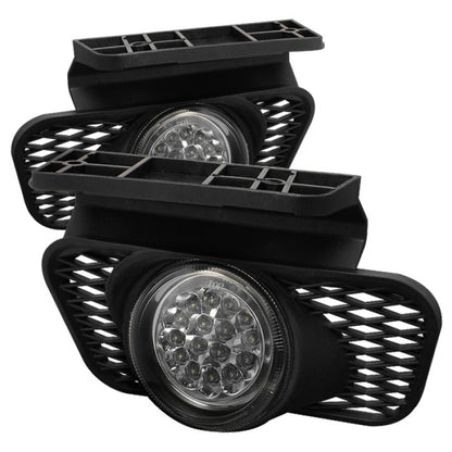 Spyder Chevy Silverado 03-06 LED Fog Lights w/swch FL-LED-CSIL03-C 5015556 5015556 Photo - Primary