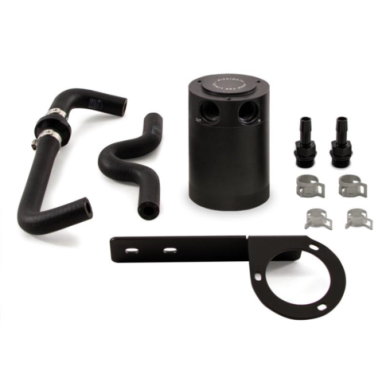 Mishimoto 2017+ Honda Civic Type R Baffled Oil Catch Can Kit - Black MMBCC-CTR-17PBEBK2 Photo - Primary