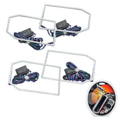 ORACLE Lighting Oracle Chevrolet Silverado 14-15 Halo Kit Non-Projector Style - ColorSHIFT 2271-330 2271-330 Photo - Primary