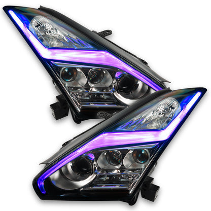 ORACLE Lighting Oracle 15-21 Nissan GT-R RGB+W Lightning Bolt Headlight DRL Upgrade Kit ColorSHIFT w/ BC1 Controller 1283-335 1283-335 User 1