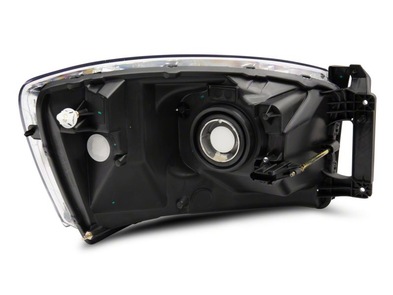 Raxiom 06-08 Dodge RAM 1500 Axial Series OEM Style Rep Headlights- Chrome Housing (Clear Lens) R118012 R118012 Photo - Close Up