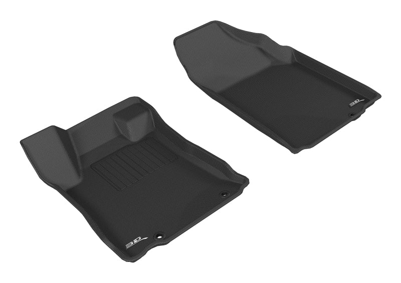 3D MAXpider 2016-2018 Nissan Altima Sedan Kagu 1st Row Floormat - Black L1NS09211509 L1NS09211509 Photo - Primary