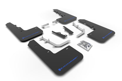 Rally Armor 20-22 Hyundai Venue Black Mud Flap Blue Logo MF65-UR-BLK/BL MF65-UR-BLK/BL Photo - Primary