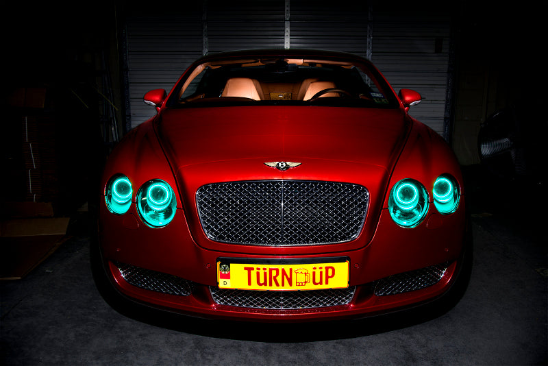 ORACLE Lighting Oracle Bentley Continental GT 04-09 Halo Kit - ColorSHIFT w/ Simple Controller 2211-504 2211-504 Photo - Mounted