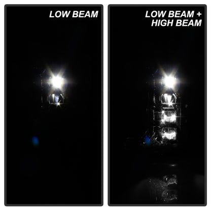 Spyder Ford F-250/F-350/F450 17-18 Full LED Headlights Black PRO-YD-FS17HALAP-SEQ-C 5087447 5087447 Photo - Unmounted