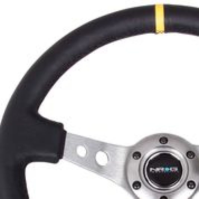 NRG Reinforced Steering Wheel - 350mm Sport Steering Wheel (3" Deep) RST-006GM-Y User 1