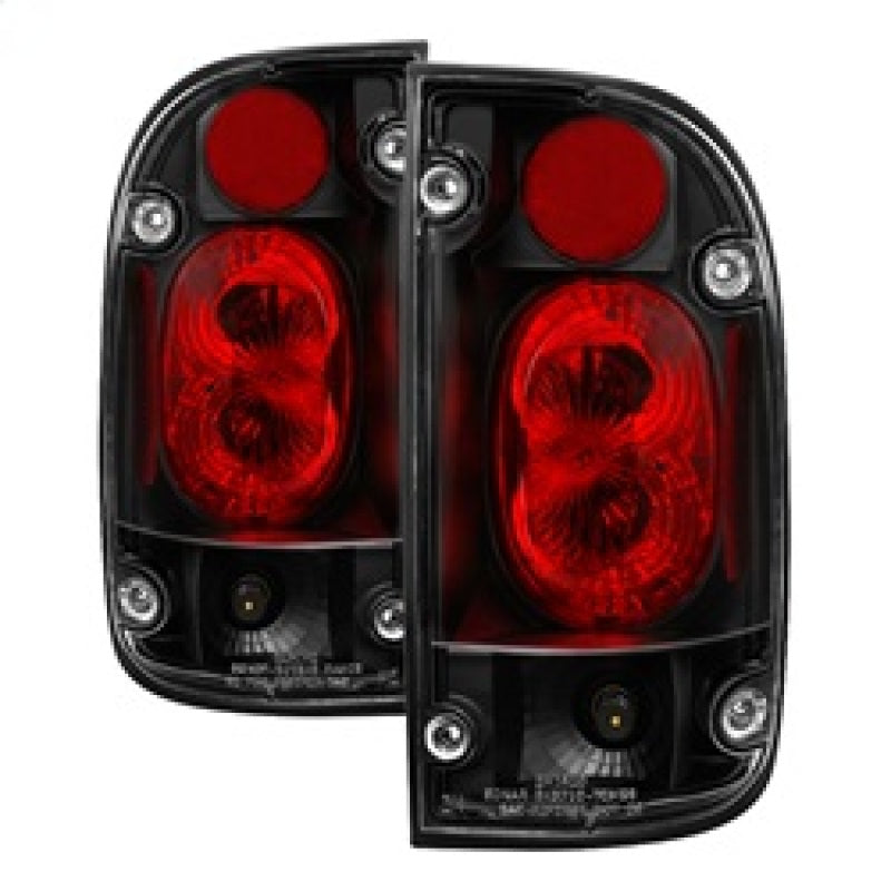 Spyder Toyota Tacoma 95-00 Euro Style Tail Lights Black ALT-YD-TT95-BK 5007988 5007988 Photo - Primary