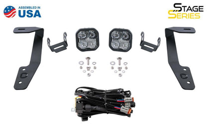 Diode Dynamics 18-21 Subaru Crosstrek Sport SS3 LED Ditch Light Kit - Yellow Combo DD6559 DD6559 User 7