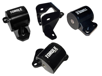 Torque Solution Billet Aluminum Mount Kit (2 Bolt): 96-00 Honda Civic EK B / D-Series TS-HA-EK2 TS-HA-EK2 Photo - Primary