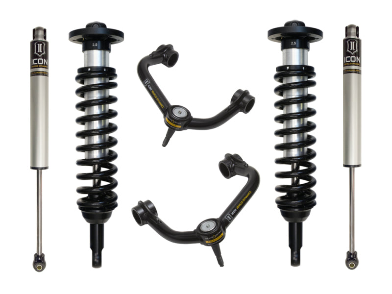 ICON 04-08 Ford F-150 2WD 0-2.63in Stage 2 Suspension System w/Tubular Uca K93031T K93031T Photo - Primary