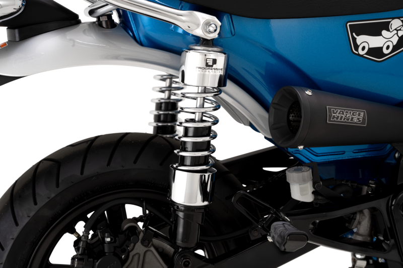 Progressive 2025 Honda DAX 125 412 Series Shocks 13.5in - Chrome 412-4275C 412-4275C User 1