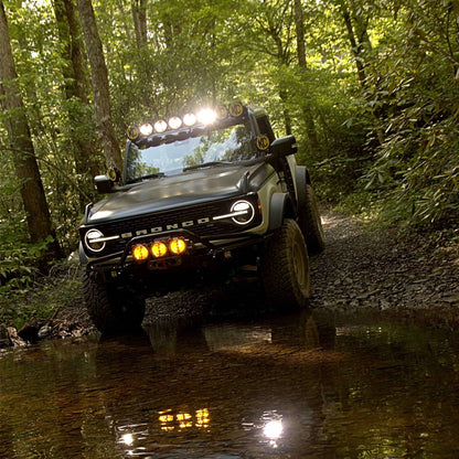 KC HiLiTES 21+ Ford Bronco Gravity LED Pro6 Wide-40 2-Light Sys Ditch Light Kits 97160