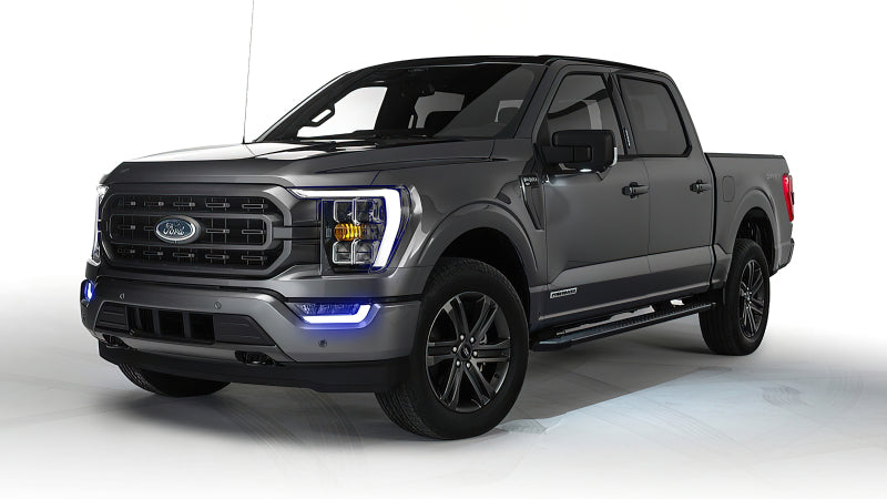 ORACLE Lighting Oracle 21-22 Ford F-150 ColorSHIFT RGB+W Fog Light DRL Upgrade Kit w/ No Controller 1462-334 1462-334 Photo - Mounted