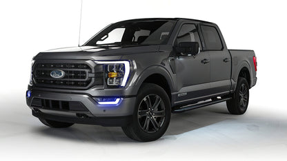 ORACLE Lighting Oracle 21-22 Ford F-150 ColorSHIFT RGB+W Fog Light DRL Upgrade Kit w/ No Controller 1462-334 1462-334 Photo - Mounted