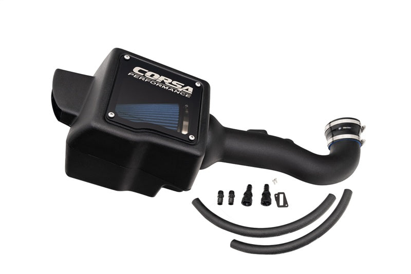 CORSA Performance Corsa 14-18 Chevrolet Silverado 1500 6.2L V8 MaxFlow 5 Oiled Filter Closed Box Air Intake 45554-1