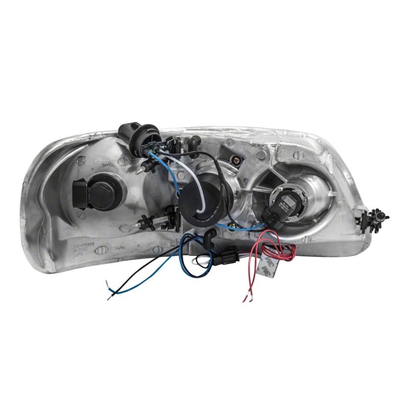 Raxiom 97-03 Ford F-150 LED Halo Projector Headlights- Chrome Housing (Clear Lens) T542860 T542860 Photo - Close Up