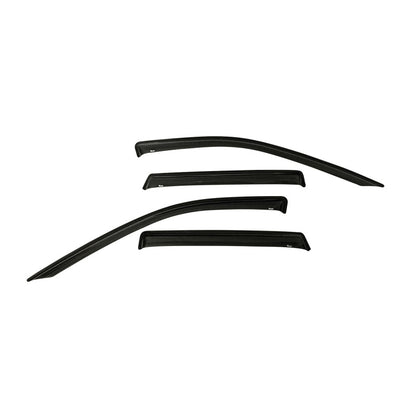 Westin 2011-2018 Jeep Grand Cherokee Wade Slim Wind Deflector 4pc - Smoke 72-51490 72-51490 Photo - Primary