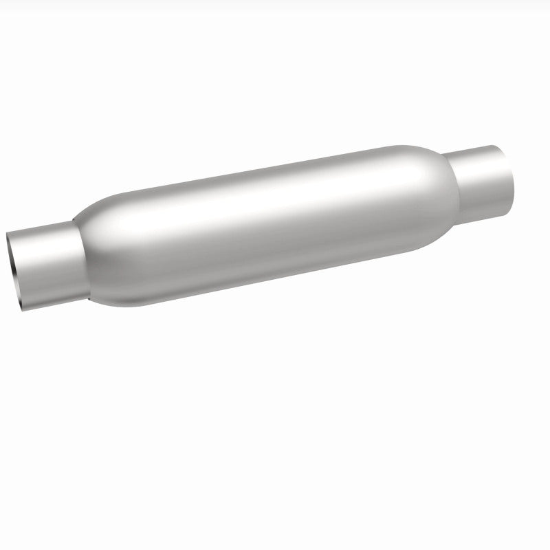MagnaFlow 3.5" Round Center/Center Glasspack Performance Muffler 18115 360 Degree Image Set