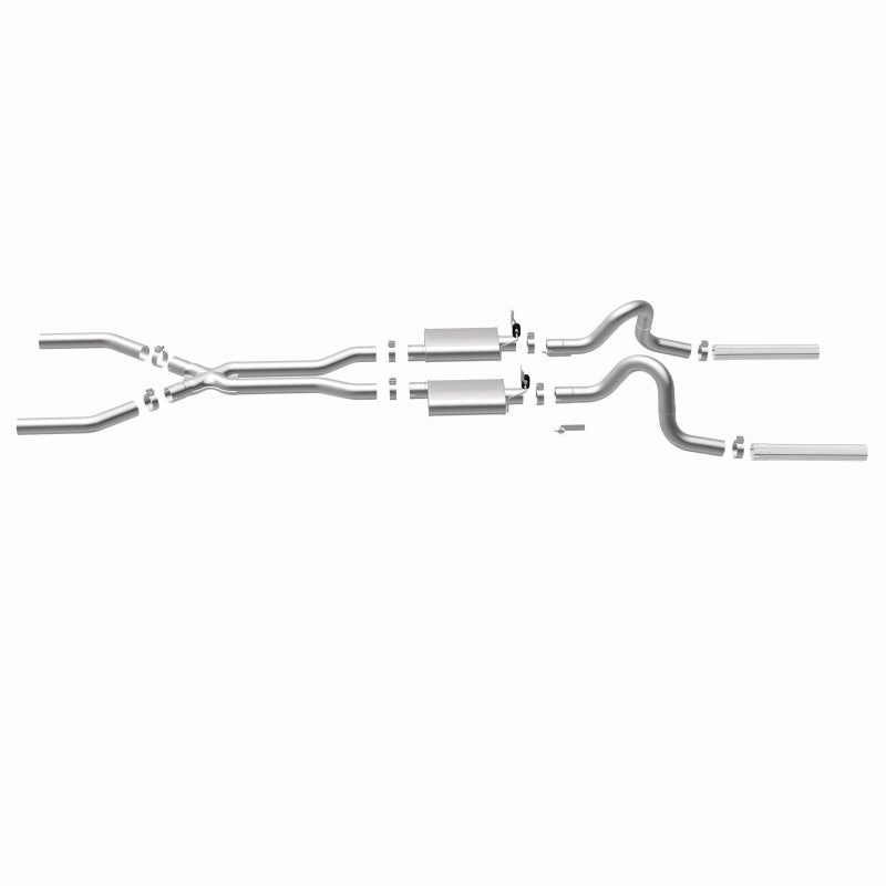 MagnaFlow Ford Mustang Street Series Crossmember-Back Performance Exhaust System 15817 360 Degree Image Set