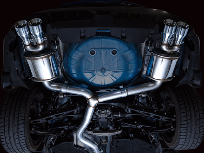 AWE Tuning 2022+ VB Subaru WRX Touring Edition Exhaust - Chrome Silver Tips 3015-42979 3015-42979 Photo - Mounted