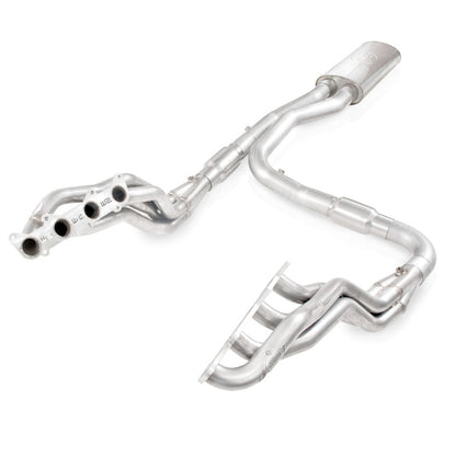 Stainless Works 2011-14 F-150 5.0L 1-3/4in Primaries 3in High-Flow Cats X-Pipe FT11HCATST FT11HCATST Photo - Primary