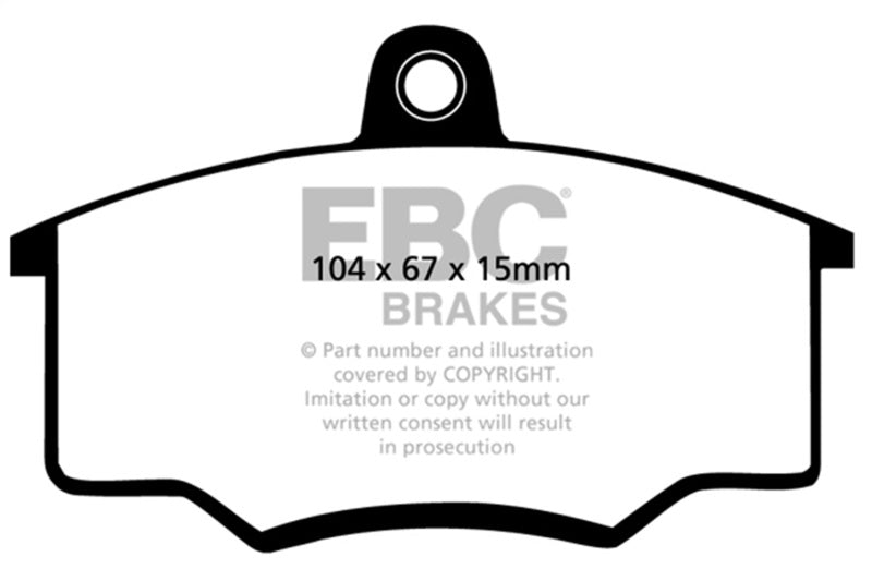 EBC Disc Brake Pad Set DP2310/2 Photo - Primary