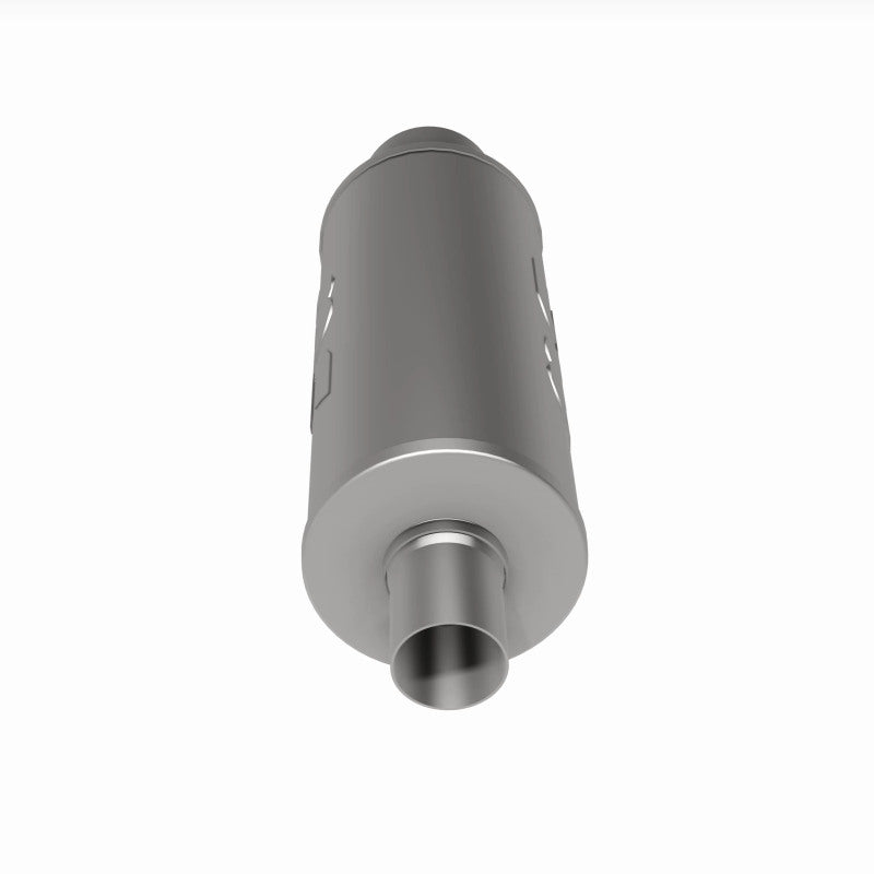 MagnaFlow 6" Round Center/Center Performance Muffler With Tip 14821 360 Degree Image Set