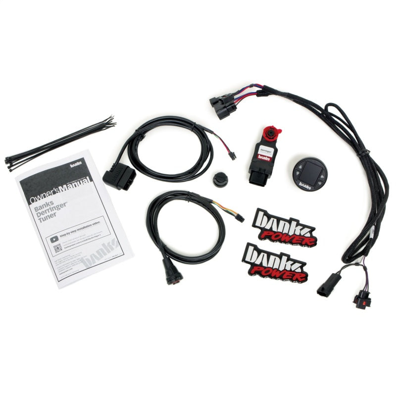 Banks Power 17-19 Ford F250/F350 6.7L Power Stroke Derringer Tuner (Gen 2) w/ Super Gauge 66693 66693 Photo - Primary