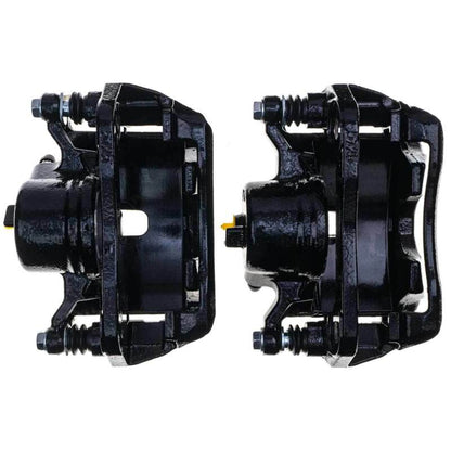 PowerStop Power Stop 02-04 Honda CR-V Front Black Caliper - Pair w/Bracket S2662BLK S2662BLK Photo - out of package