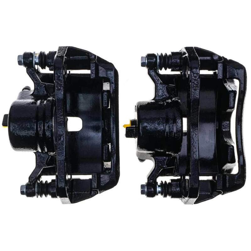 PowerStop Power Stop 02-04 Honda CR-V Front Black Caliper - Pair w/Bracket S2662BLK S2662BLK Photo - out of package