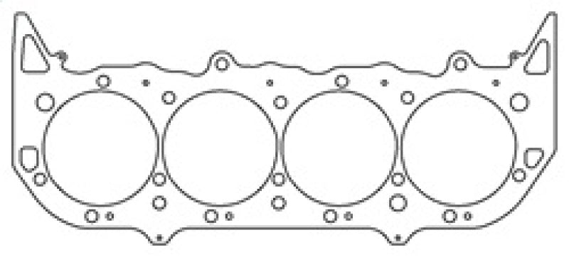 Cometic Gasket 4.540 MLS Head Gasket .066 - BBC CAGC5333-066 C5333-066 Photo - Unmounted
